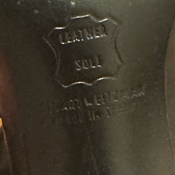 STUART WEITZMAN DARK BROWN ANKLE BOOTS 9.5 9 1/2 Square Pointed Toe Shoes Fall - Picture 10 of 10